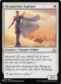 空渡りの野心家/Skymarcher Aspirant 【英語版】 [RIX-白List]