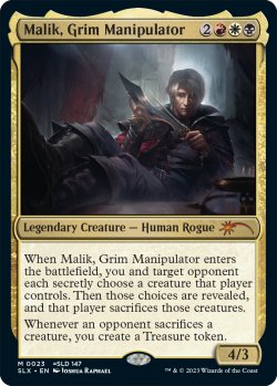 画像1: Malik, Grim Manipulator 【英語版】 [SLX-金List]