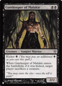 マラキールの門番/Gatekeeper of Malakir 【英語版】 [ZEN-黒List]