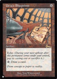 ウルザの青写真/Urza's Blueprints 【英語版】 [ULG-灰List]