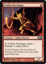 ゴブリンの投火師/Goblin Fireslinger 【英語版】 [M12-赤C]《状態:NM》