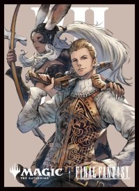 【エンスカイ】 カードスリーブ FINAL FANTASY 『「キャラクター」ボーダーレス版 空賊バルフレアとフラン』
