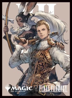 画像1: 【エンスカイ】 カードスリーブ FINAL FANTASY 『「キャラクター」ボーダーレス版 空賊バルフレアとフラン』