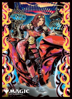 画像1: 【エンスカイ】 カードスリーブ 霊気走破 『灯を追う者、チャンドラ』