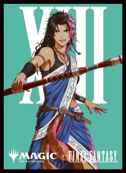 画像1: 【エンスカイ】 カードスリーブ FINAL FANTASY 『「キャラクター」ボーダーレス版 恐れなきルシ、ファング』