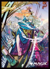 【エンスカイ】 カードスリーブ 霊気走破 『風乗り、ムー・ヤンリン』