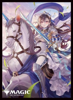 画像1: 【エンスカイ】 カードスリーブ ファウンデーションズ 『具眼の主、エレノラ卿』