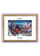 【放浪皇：四季の旅路】 額付きアート 『放浪皇のクリスマス』
