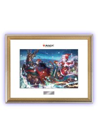 【放浪皇：四季の旅路】 額付きアート 『放浪皇のクリスマス』