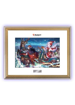 画像1: 【放浪皇：四季の旅路】 額付きアート 『放浪皇のクリスマス』