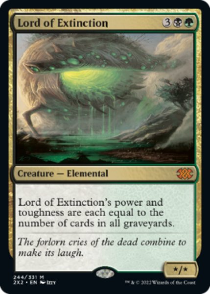 画像1: 絶滅の王/Lord of Extinction 【英語版】 [2X2-金MR] (1)
