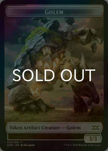画像1: [FOIL] ゴーレム/GOLEM 【英語版】 [2XM-トークン] (1)