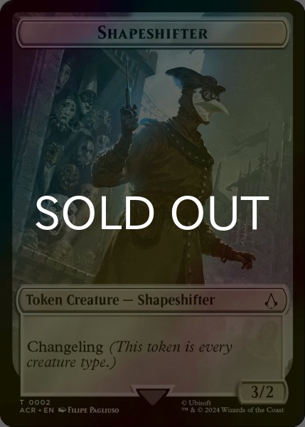 画像1: [FOIL] 多相の戦士/SHAPESHIFTER & 暗殺者/ASSASSIN 【英語版】 [ACR-トークン] (1)