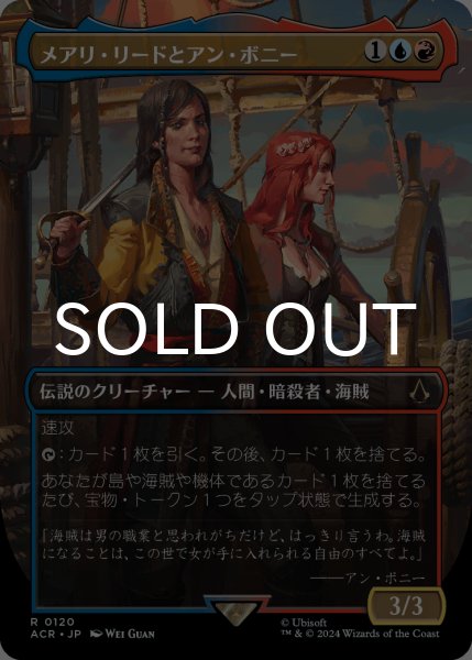 メアリ・リードとアン・ボニー/Mary Read and Anne Bonny (全面アート