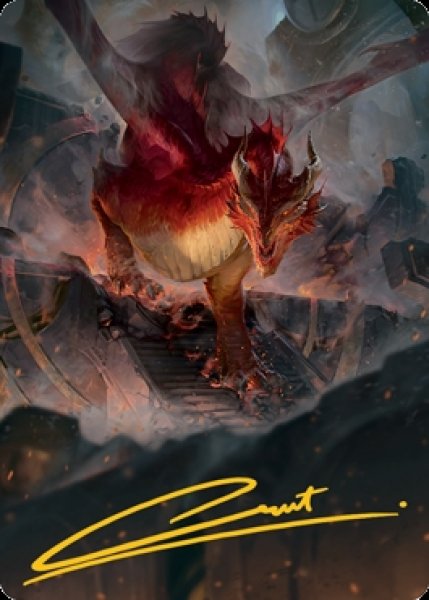 画像1: レッド・ドラゴン/Red Dragon No.081 (箔押し版) 【日本語版】 [AFR-アート] (1)