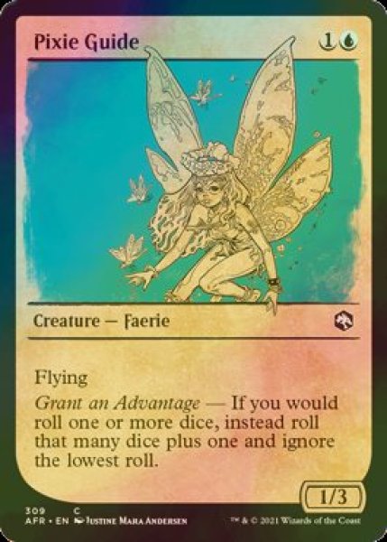 画像1: [FOIL] ピクシーの案内人/Pixie Guide (ショーケース版) 【英語版】 [AFR-青C] (1)