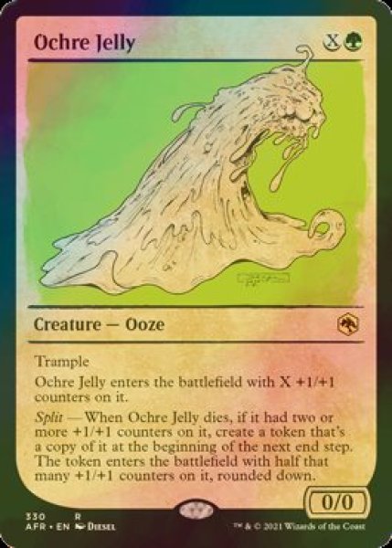 画像1: [FOIL] オーカー・ジェリー/Ochre Jelly (ショーケース・海外産ブースター版) 【英語版】 [AFR-緑R] (1)