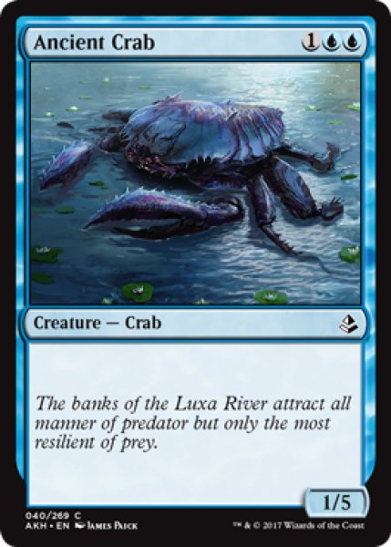 画像1: 古代ガニ/Ancient Crab 【英語版】 [AKH-青C] (1)