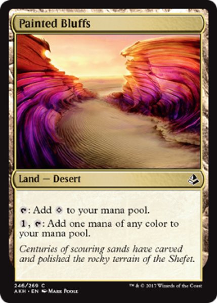 画像1: 色彩の断崖/Painted Bluffs 【英語版】 [AKH-土地C] (1)