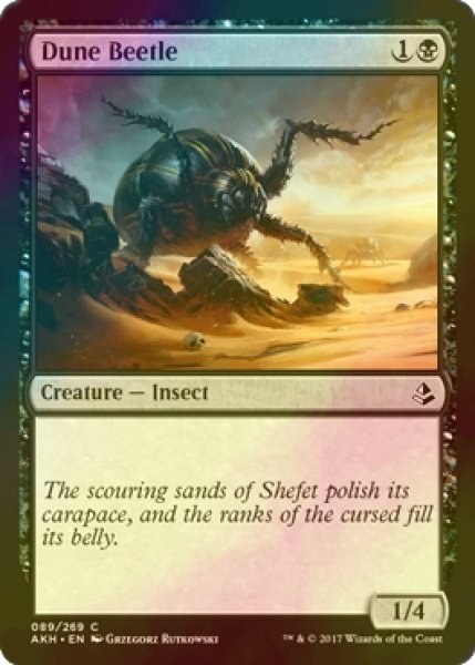 画像1: [FOIL] 砂丘甲虫/Dune Beetle 【英語版】 [AKH-黒C] (1)