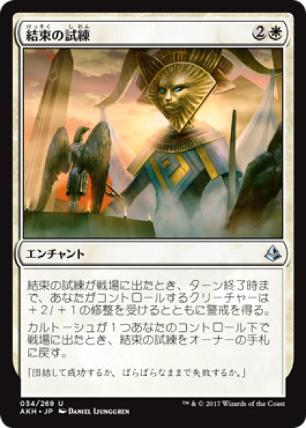 画像1: 結束の試練/Trial of Solidarity 【日本語版】 [AKH-白U] (1)