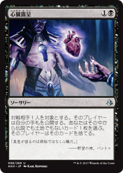 画像1: 心臓露呈/Lay Bare the Heart 【日本語版】 [AKH-黒U] (1)