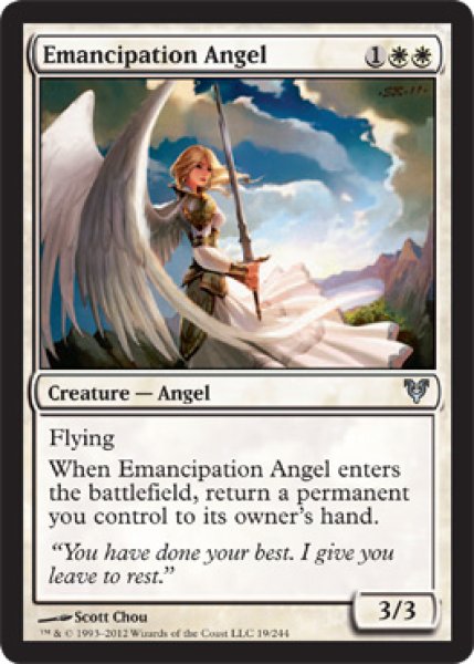 画像1: 解放の天使/Emancipation Angel 【英語版】 [AVR-白U] (1)