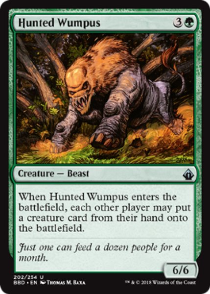 画像1: 狩り立てられたウンパス/Hunted Wumpus 【英語版】 [BBD-緑U] (1)