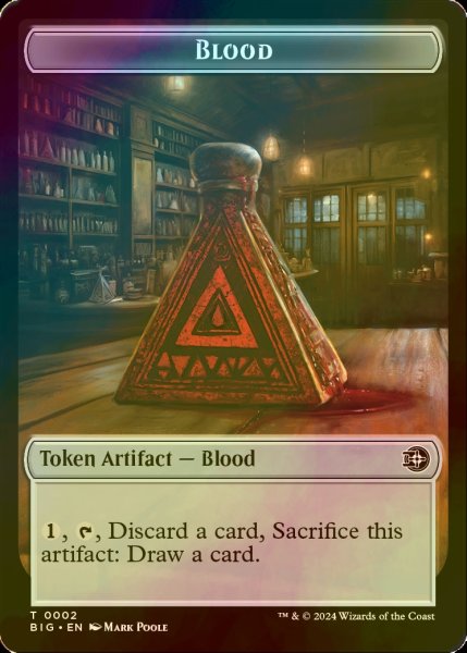 画像1: [FOIL] 血/BLOOD 【英語版】 [BIG-トークン] (1)