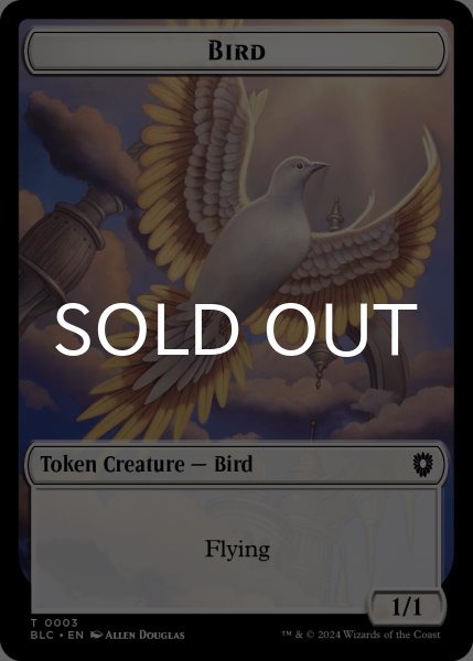 画像2: 嵐雲のカラス/STORM CROW & 鳥/BIRD No.003 【英語版】 [BLC-トークン] (2)