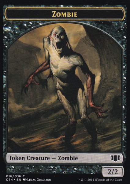 画像2: 細菌/GERM & ゾンビ/ZOMBIE No.016 【英語版】 [C14-トークン] (2)