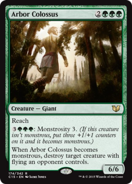 画像1: 高木の巨人/Arbor Colossus 【英語版】 [C15-緑R] (1)