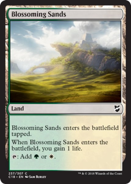 画像1: 花咲く砂地/Blossoming Sands 【英語版】 [C18-土地C] (1)