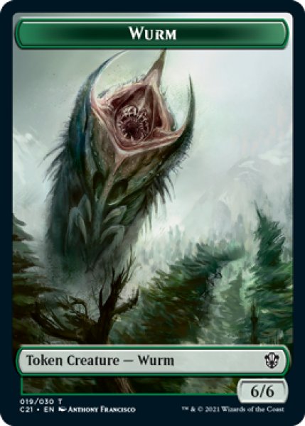 画像2: クラーケン/KRAKEN & ワーム/WURM 【英語版】 [C21-トークン] (2)