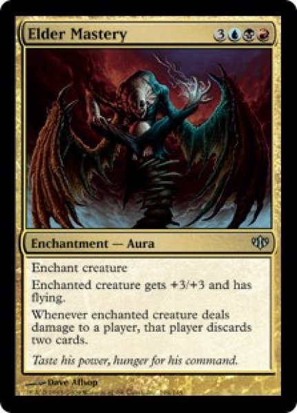 画像1: 古老の熟達/Elder Mastery 【英語版】 [CON-金U] (1)