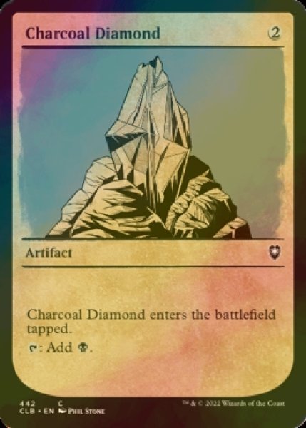 画像1: [FOIL] 炭色のダイアモンド/Charcoal Diamond (ショーケース版) 【英語版】 [CLB-灰C] (1)