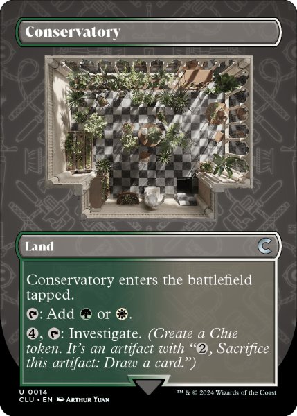 画像1: Conservatory (全面アート版) 【英語版】 [CLU-土地U] (1)
