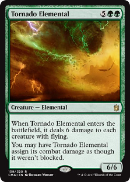 画像1: 大竜巻の精霊/Tornado Elemental 【英語版】 [CMA-緑R] (1)