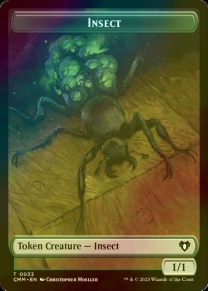画像1: [FOIL] 昆虫/INSECT 【英語版】 [CMM-トークン] (1)