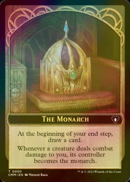 画像1: [FOIL] 統治者/THE MONARCH 【英語版】 [CMM-トークン] (1)
