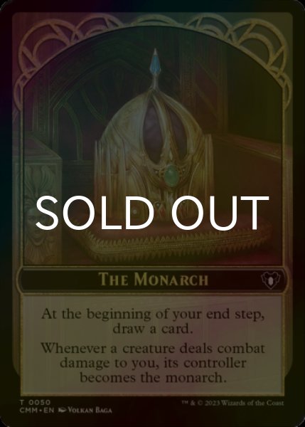 画像1: [FOIL] 統治者/THE MONARCH 【英語版】 [CMM-トークン] (1)