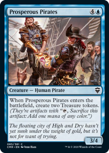 画像1: 裕福な海賊/Prosperous Pirates 【英語版】 [CMR-青C] (1)