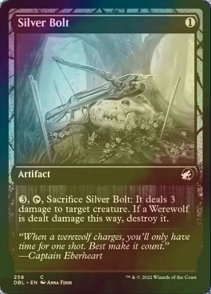 画像1: [FOIL] 銀弾/Silver Bolt 【英語版】 [DBL-灰C] (1)