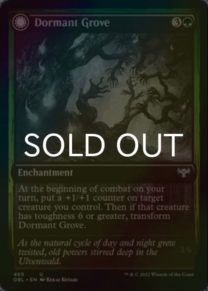 画像1: [FOIL] 休樹林帯/Dormant Grove 【英語版】 [DBL-緑U] (1)