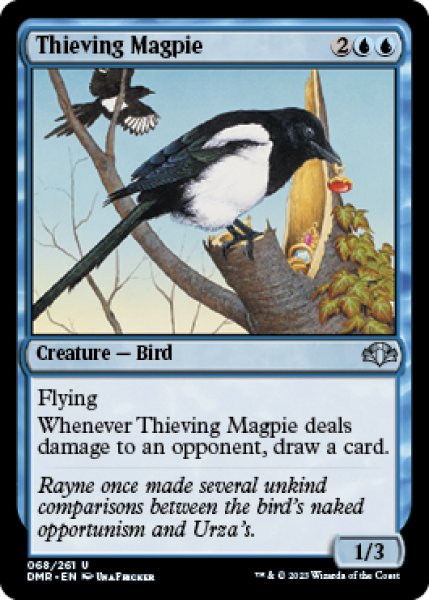 画像1: 泥棒カササギ/Thieving Magpie 【英語版】 [DMR-青U] (1)