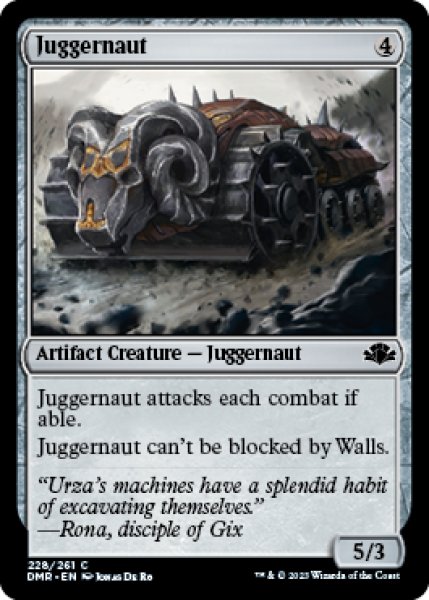 画像1: 巨大戦車/Juggernaut 【英語版】 [DMR-灰C] (1)