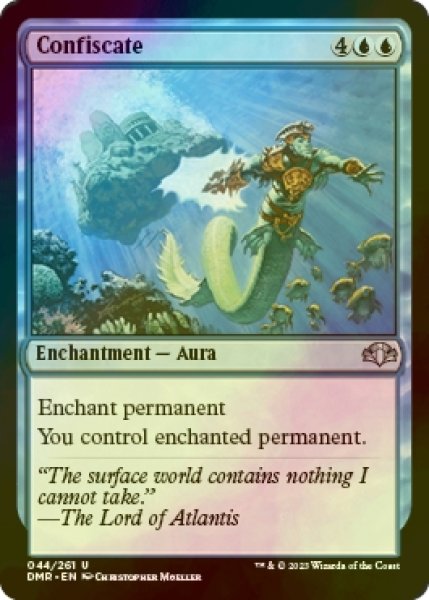 画像1: [FOIL] 押収/Confiscate 【英語版】 [DMR-青U] (1)