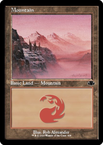 画像1: 山/Mountain No.408 (旧枠) 【英語版】 [DMR-土地C] (1)