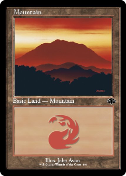 画像1: 山/Mountain No.409 (旧枠) 【英語版】 [DMR-土地C] (1)