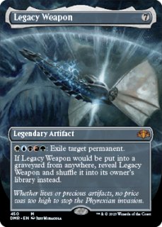 FOIL] レガシーの兵器/Legacy Weapon ○ (全面アート・日本産